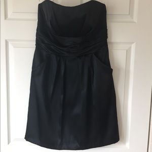 David’s Bridal Black Bridesmaid Dress Style 83707